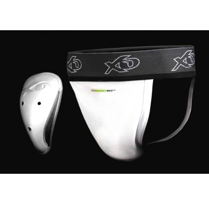 XO Athletic ProCup 2.0 Silver w/Supporter - Forelle American Sports Equipment
